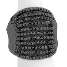 Black Wide Rhinestone Stretch Ring, is a beautifully crafted design that adds a gorgeous glow to your special outfit. This wide rhinestone stretch ring fits your lifestyle on special occasions! This stretch ring is the ideal gift for your loved ones, Lover, girlfriend, wife, mother, couple, Valentine, etc.