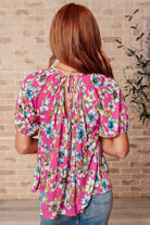 Bloom So Bright Floral Top - Charming Charlie