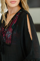 Boheme Bay Swim Cover Up in Black - Charming Charlie