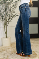 Bonnie High Waist Trouser Flare - Charming Charlie