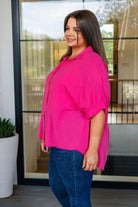 Bounding Beauty Button Down Blouse - Charming Charlie