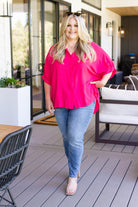 Bounding Beauty Button Down Blouse - Charming Charlie