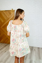 Bow Peep Eyelet Knit Dress in Pink and Green - Charming Charlie