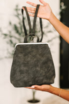 Bridget Backpack in Charcoal - Charming Charlie