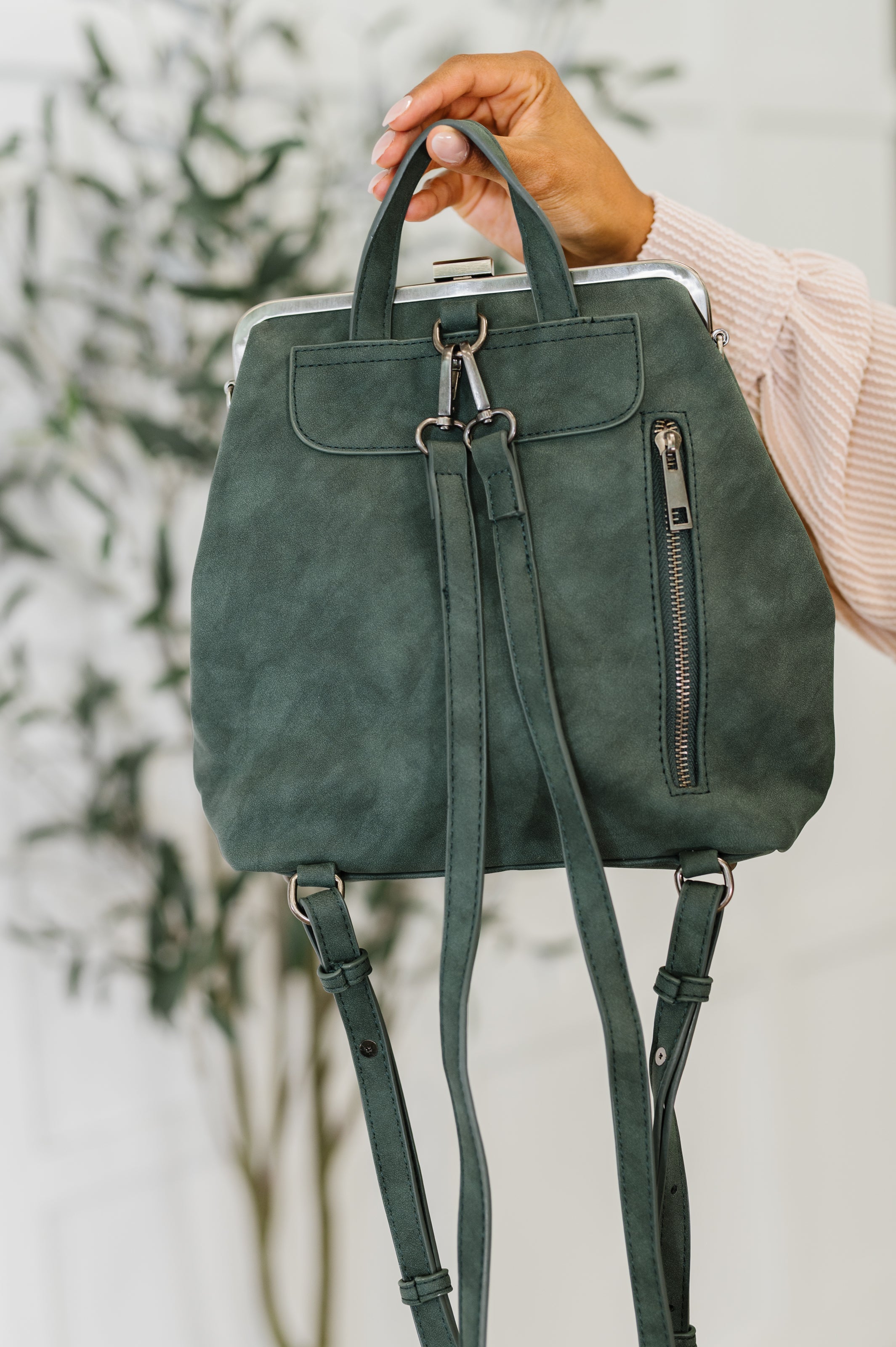 Bridget Backpack in Peacock - Charming Charlie