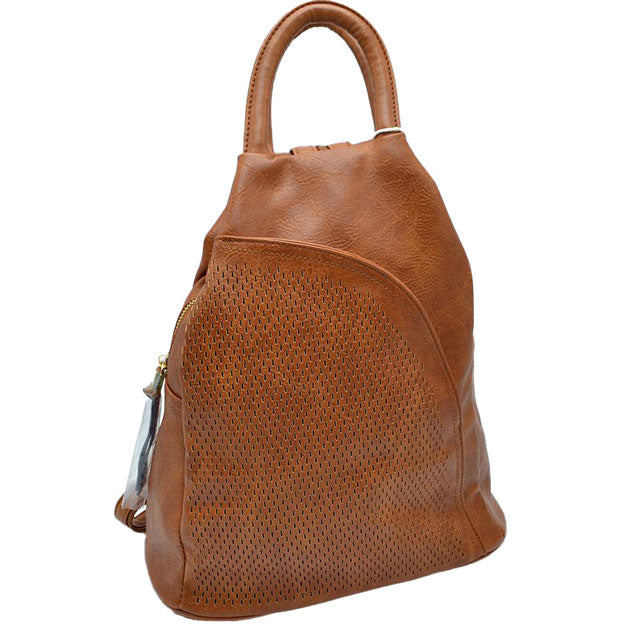 Brown The Laser Cut System Has a Distinguished Look Bag, that helps reduce the weight of traditional packs. This pack has pockets to help organize different types of gear. The padded mesh shoulder straps and back padding add additional comfort for extended use. Extensive system includes Laser Cut and Standard Hydration compatible with laptop compartment Constructed of heavy weight.