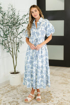 Budding Romance Collared Button-Down Dress - Charming Charlie