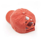 BurntOrange C.C BASEBALL PONYCAP is the perfect accessory for any sports enthusiast. Made with high-quality materials, this cap offers both style and functionality. With its comfortable fit and sleek design, it will keep you looking and feeling cool while you support your favorite team. Upgrade your game day look with the C.C BASEBALL PONYCAP.