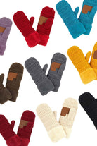 C C Solid Color Knitted Mitten Gloves, give your look so much more eye-catching with a solid color. It gives you a cozy feel, very fashionable, attractive, and cute looking in the winter season and cold days. This easy and classic glove is soft and muted. Before running out the door into the cool air, you’ll want to reach for these toasty gloves to keep your hands incredibly warm. An awesome pair of gloves that fits with any outfit with style. It's the autumnal touch you need to finish your outfit in style.
