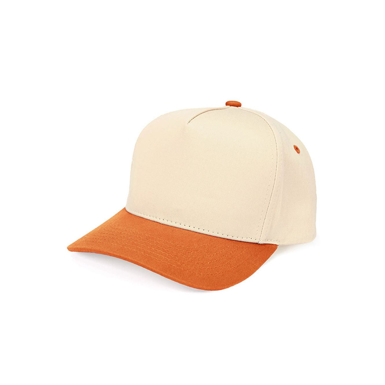 Burnt Orange This C.C Two Tone Trucker Hat is the definition of understated cool. Crafted from breathable canvas with a structured crown and curved brim, it's the perfect throw-on-and-go hat for everyday errands, long drives, or laid-back weekends. The two-tone color block design adds a modern twist, while the adjustable snapback ensures all-day comfort and fit.