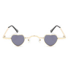 Zyral - Metal Heart Shaped Tinted Mini Color Pop Sunglasses - Charming Charlie