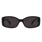 Fantasie - Rectangular Narrow Retro Tinted Fashion Square Sunglasses - Charming Charlie
