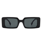 Kaelith - Retro Square Thick Frame Women's Fashion Sunglasses - Charming Charlie