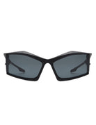 Halo - Futuristic Geometric Rectangle Fashion Sunglasses - Charming Charlie