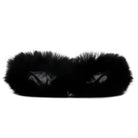 Kyriel - Y2K Wrap Around Fuzzy Fashion Furr Women Sunglasses - Charming Charlie