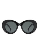 Optic - Round Oval Oversized Women's Fashion Sunglasses - Charming Charlie