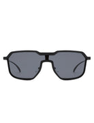 Fusion - Retro Oversized Square Geometric Fashion Sunglasses - Charming Charlie