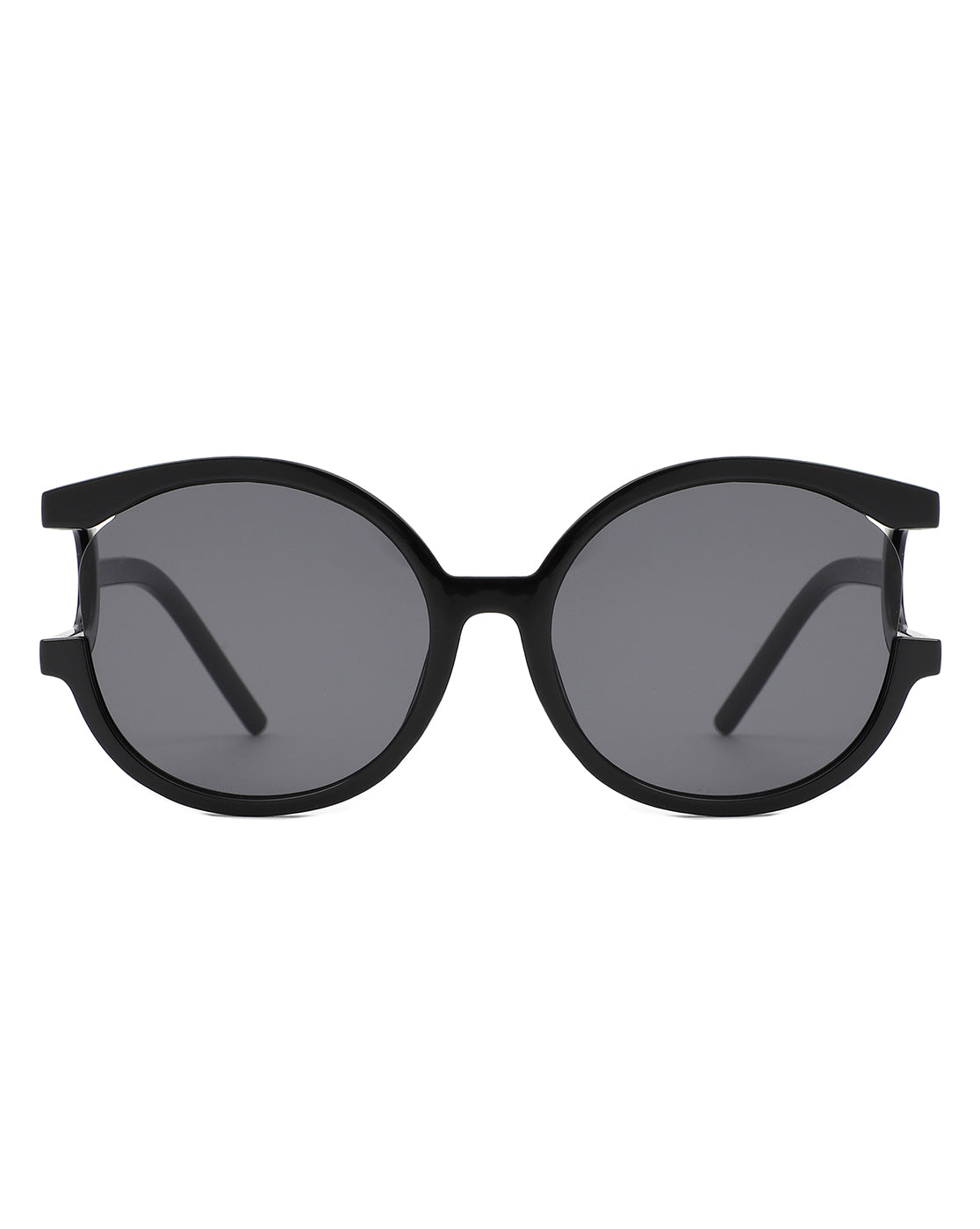 Iloria - Oversized Fashion Irregular Round Sunglasses - Charming Charlie