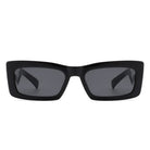 Horizonx - Retro Rectangle Narrow Fashion Slim Vintage Square Sunglasses - Charming Charlie