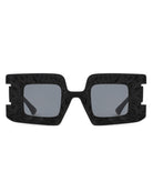 Pledge - Modern Chunky Geometric Square Fashion Sunglasses - Charming Charlie