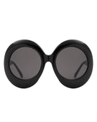 Quest - Oversized Oval Round Women's Fashion Sunglasses - Charming Charlie