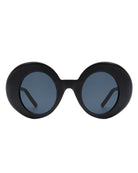 Yoke - Retro Chic Fashion Oversized Round Women's Sunglasses - Charming Charlie