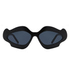 Zyrith - Geometric Wavy Designed Women's Sunglasses - Charming Charlie