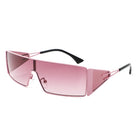 Vortex - Square Wrap-Around Retro Rectangle Fashion Sunglasses - Charming Charlie