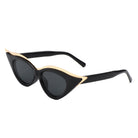 Vaelan - Round Extreme Cat Eye Women's Sunglasses - Charming Charlie