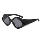 Talor - Geometric Fashion Polygon Triangle Sunglasses - Charming Charlie