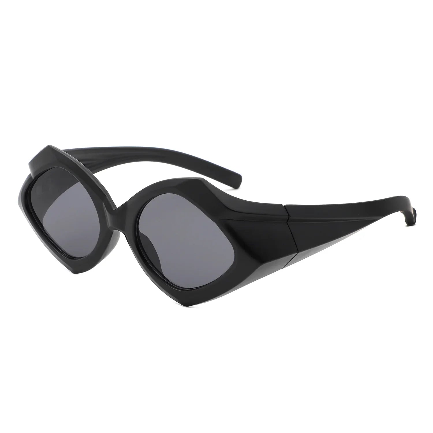 Talor - Geometric Fashion Polygon Triangle Sunglasses - Charming Charlie