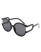 Iloria - Oversized Fashion Irregular Round Sunglasses - Charming Charlie