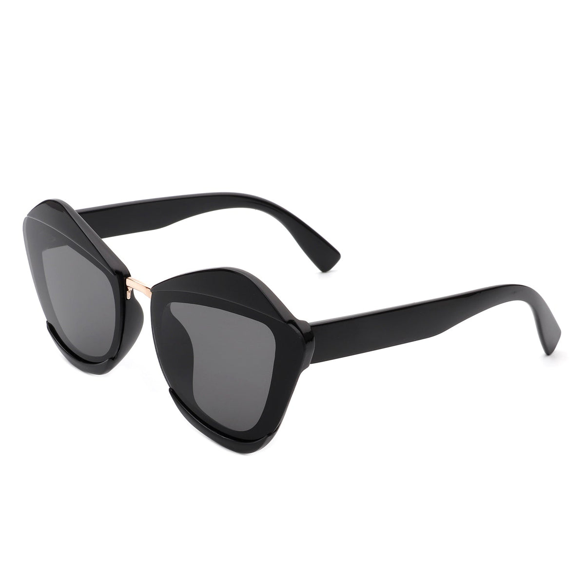 Infernia - Women Square Fashion Irregular Cat Eye Sunglasses - Charming Charlie