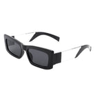Horizonx - Retro Rectangle Narrow Fashion Slim Vintage Square Sunglasses - Charming Charlie