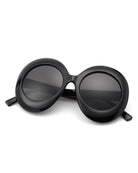 Quest - Oversized Oval Round Women's Fashion Sunglasses - Charming Charlie