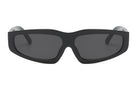 Odessa | Retro Thick Rectangle Unisex Fashion Sunglasses - Charming Charlie