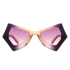Nymeria - Irregular Sharp Geometric Fashion Women's Sunglasses - Charming Charlie
