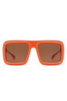Hype - Oversized Square Flat-Top Women's Fashion Sunglasses - Charming Charlie