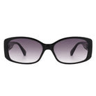 Fantasie - Rectangular Narrow Retro Tinted Fashion Square Sunglasses - Charming Charlie