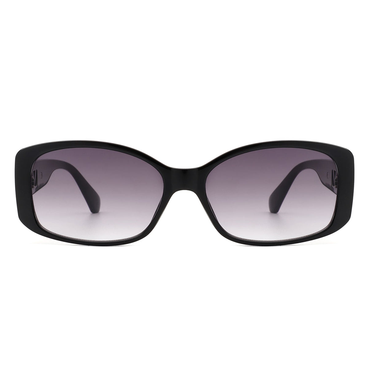 Fantasie - Rectangular Narrow Retro Tinted Fashion Square Sunglasses - Charming Charlie