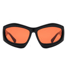 Xaron - Geometric Square Tinted Oversize Chunky Fashion Sunglasses - Charming Charlie
