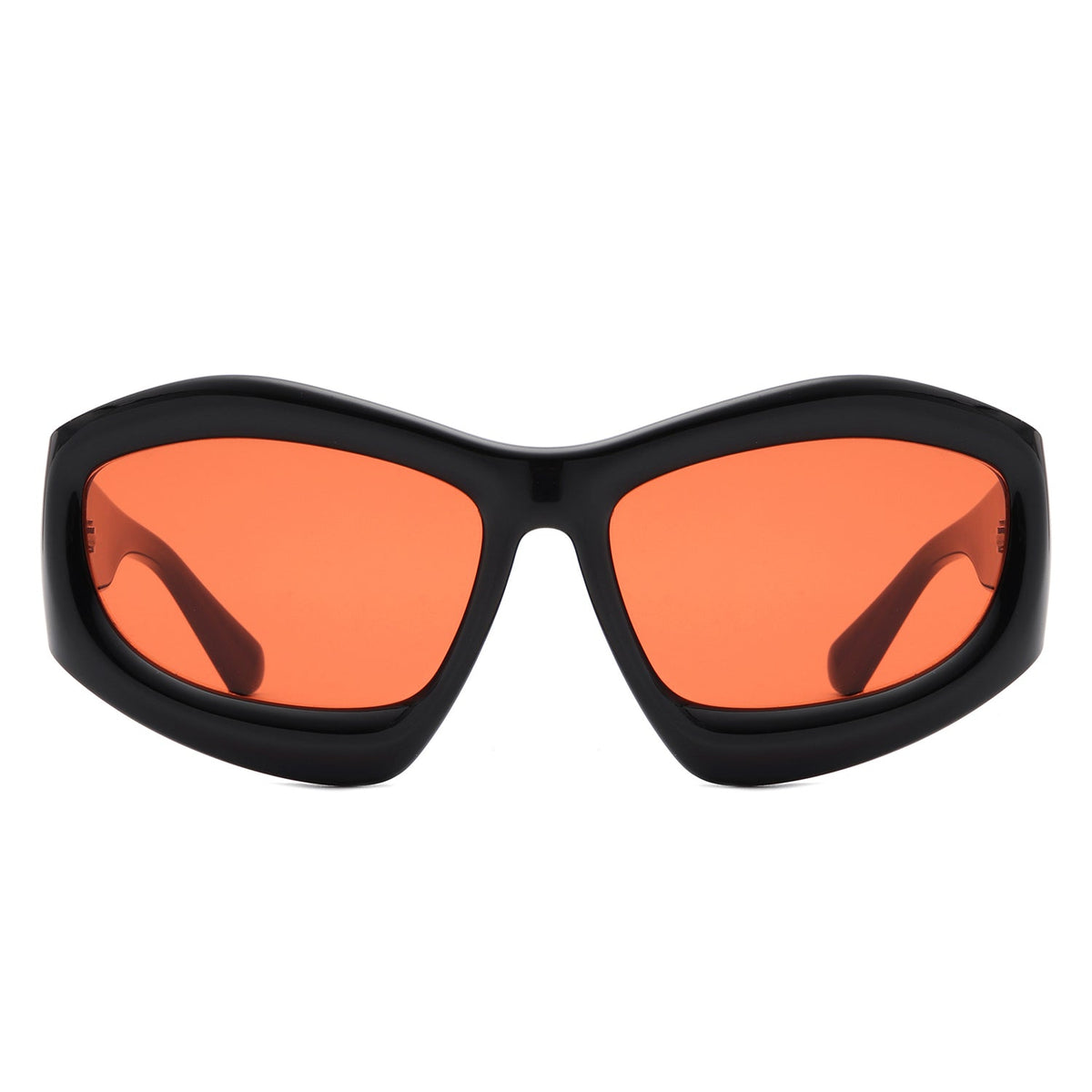 Xaron - Geometric Square Tinted Oversize Chunky Fashion Sunglasses - Charming Charlie