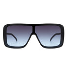 Wildwind - Square Fashion Flat Top Oversize Retro Sunglasses - Charming Charlie