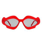 Zyrith - Geometric Wavy Designed Women's Sunglasses - Charming Charlie