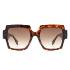 Keen - Women's Fashion Oversized Flat-Top Square Sunglasses - Charming Charlie