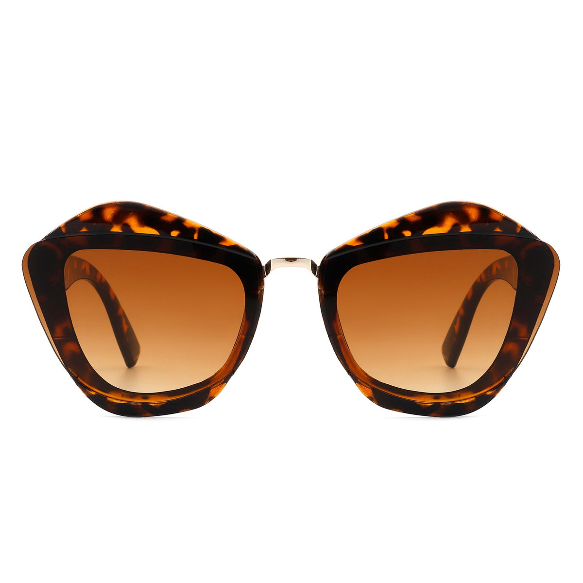Infernia - Women Square Fashion Irregular Cat Eye Sunglasses - Charming Charlie