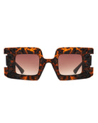 Pledge - Modern Chunky Geometric Square Fashion Sunglasses - Charming Charlie