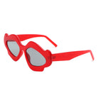 Zyrith - Geometric Wavy Designed Women's Sunglasses - Charming Charlie