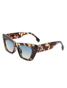 Hush - Chic Retro Tinted Cat Eye Women's Fashion Square Sunglasses - Charming Charlie