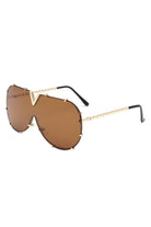 Dazzle - Oversized Luxury Aviator Sunglasses - Charming Charlie